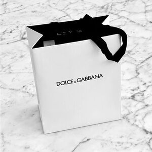 DOLCE&GABANA White Paper Bag, Gift Bag, Shopping Bag